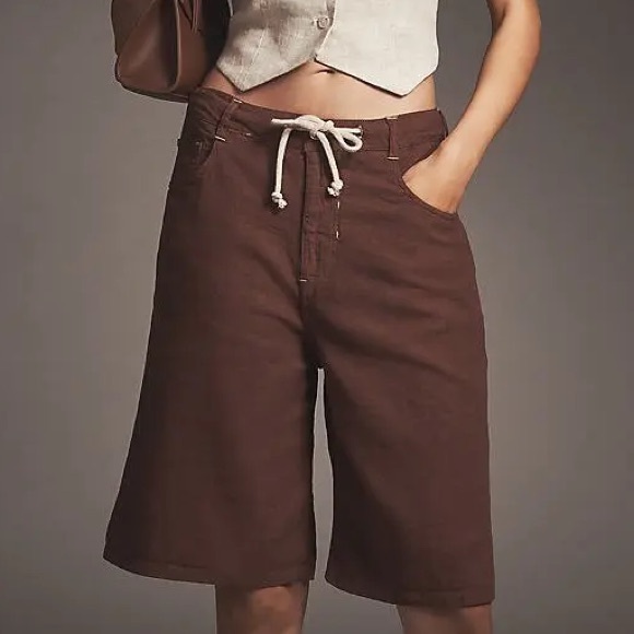 Anthropologie Pants - Anthropologie Brown Bermuda Shorts